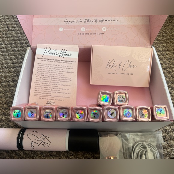 Koko & Claire Luxury Nail Gel Manicure Kit Polish Laquer Over $300 value… - Picture 5 of 6